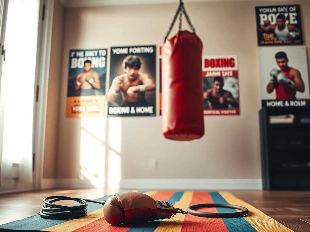 Jak zacząć trenować boks w domu? Praktyczne porady dla początkujących