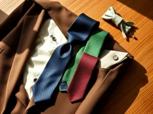 Jaki krawat do brązowego garnituru – porady stylu