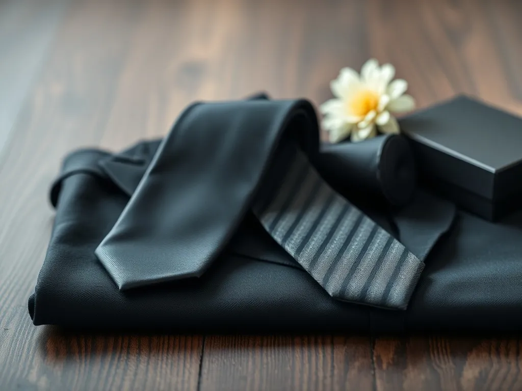 Jaki krawat na pogrzeb? Jak wybrać kolor i wzór