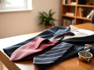 Jaki krawat do granatowego garnituru? Prosty przewodnik